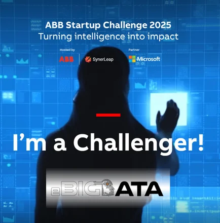 eBigData is a Challenger in the ABB Startup Challenge 2025